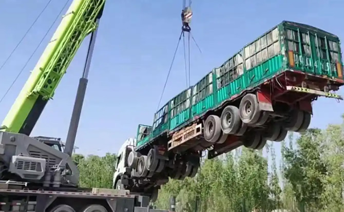 凌海道路脱困救援案例